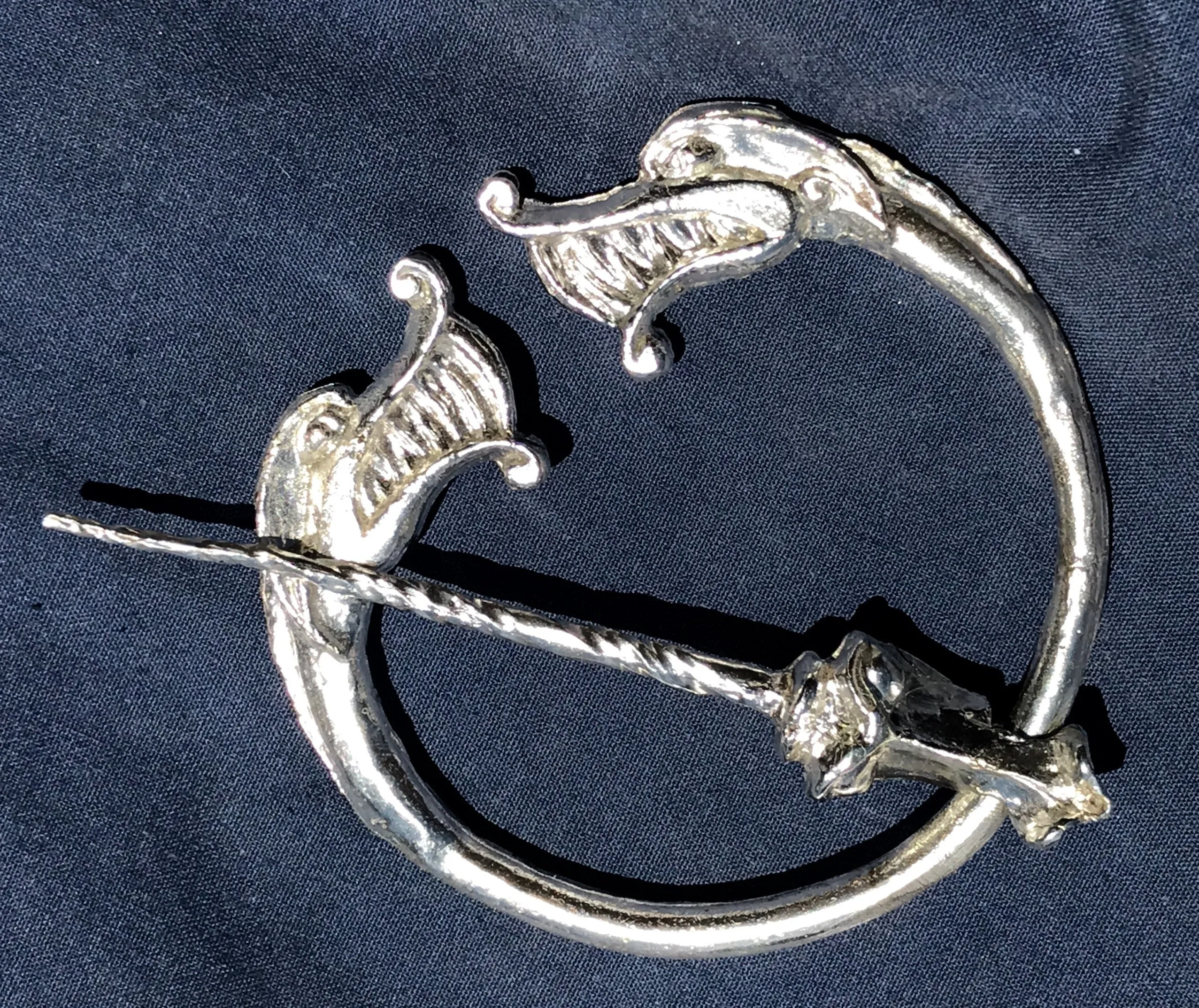 Viking Dragons Penannular Brooch - R03