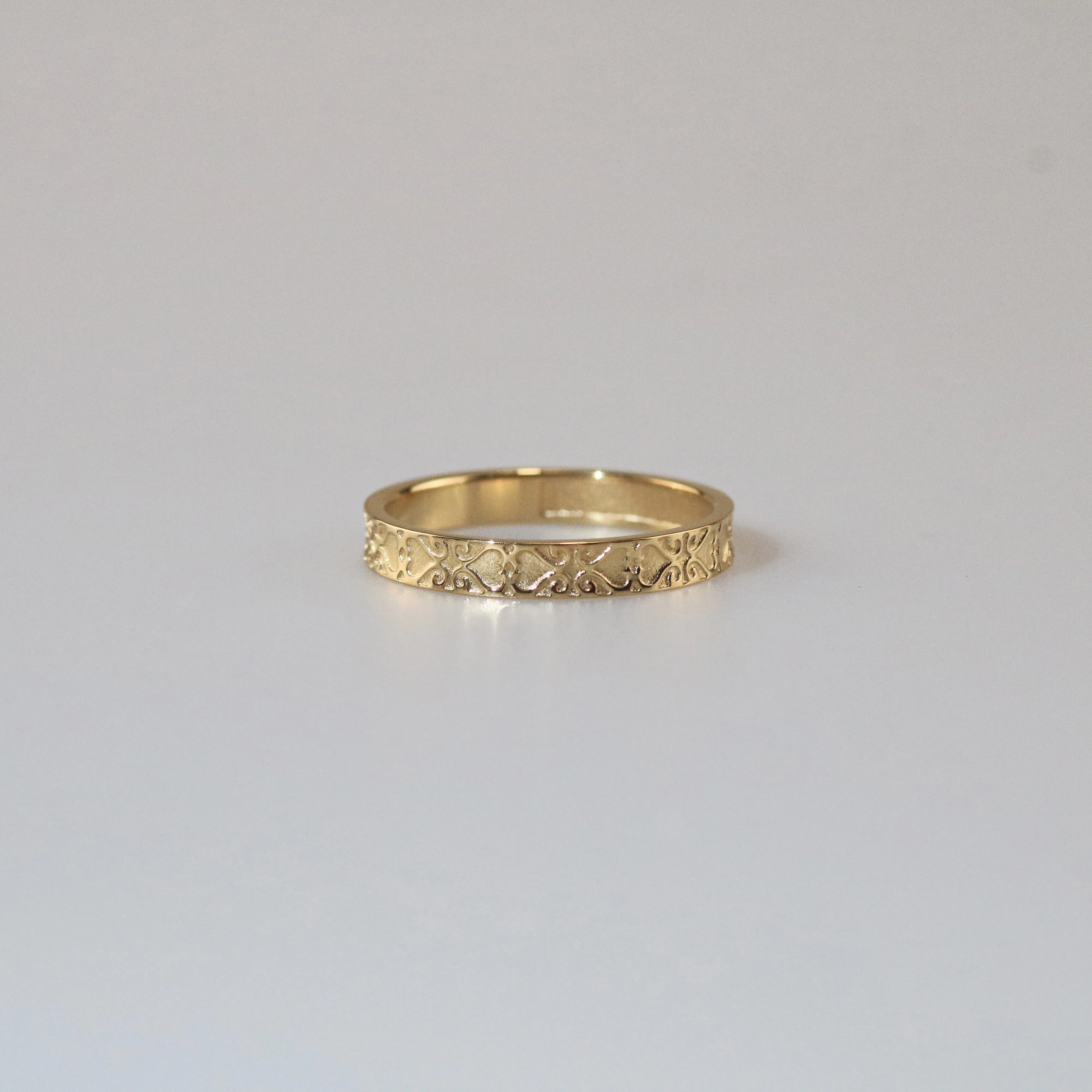 Vintage Engraved Band Ring