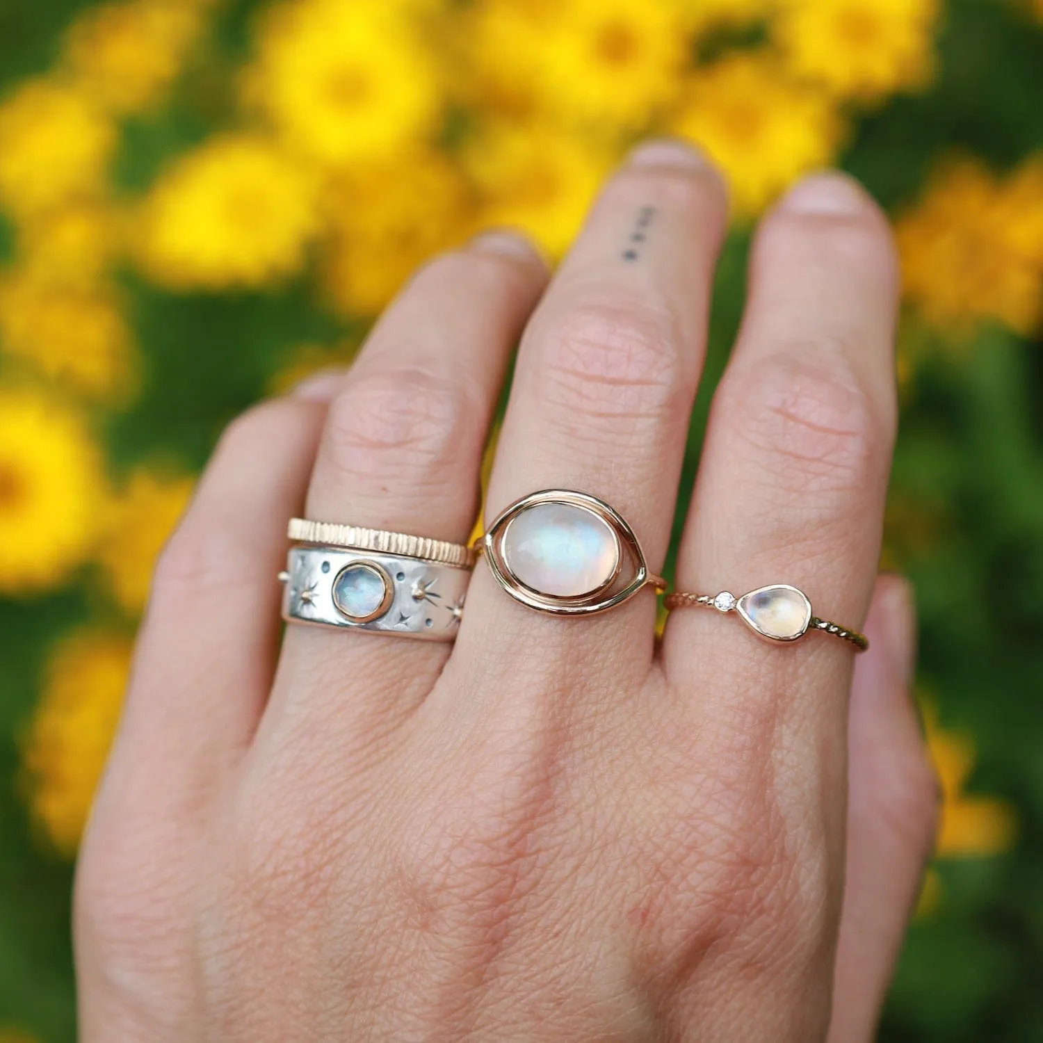 Vision Ring - Moonstone