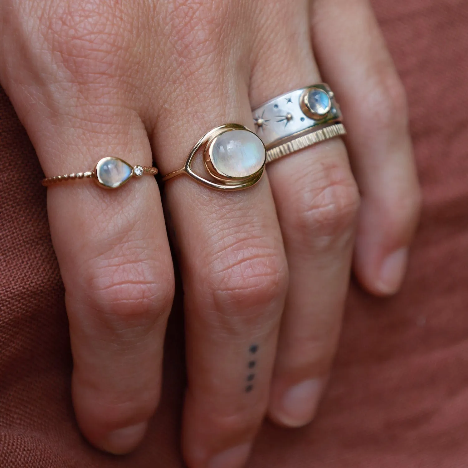 Vision Ring - Moonstone